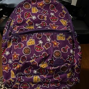 Samsonite Kids Backpack Bundle- Purple with Planet Box Lunch Sack.